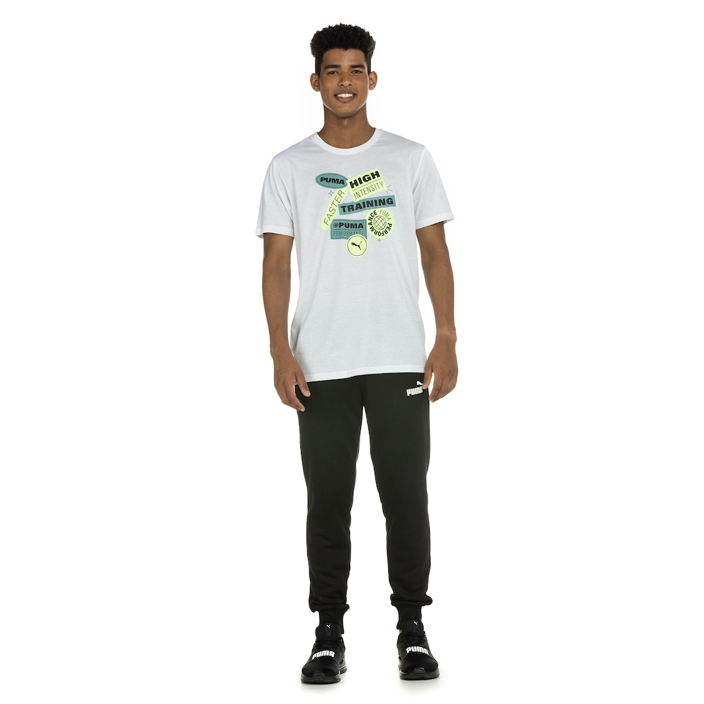 Imagem 3 do produto Camiseta Puma Manga Curta Perf Graphic Playful Illustrated Ss - Masculina