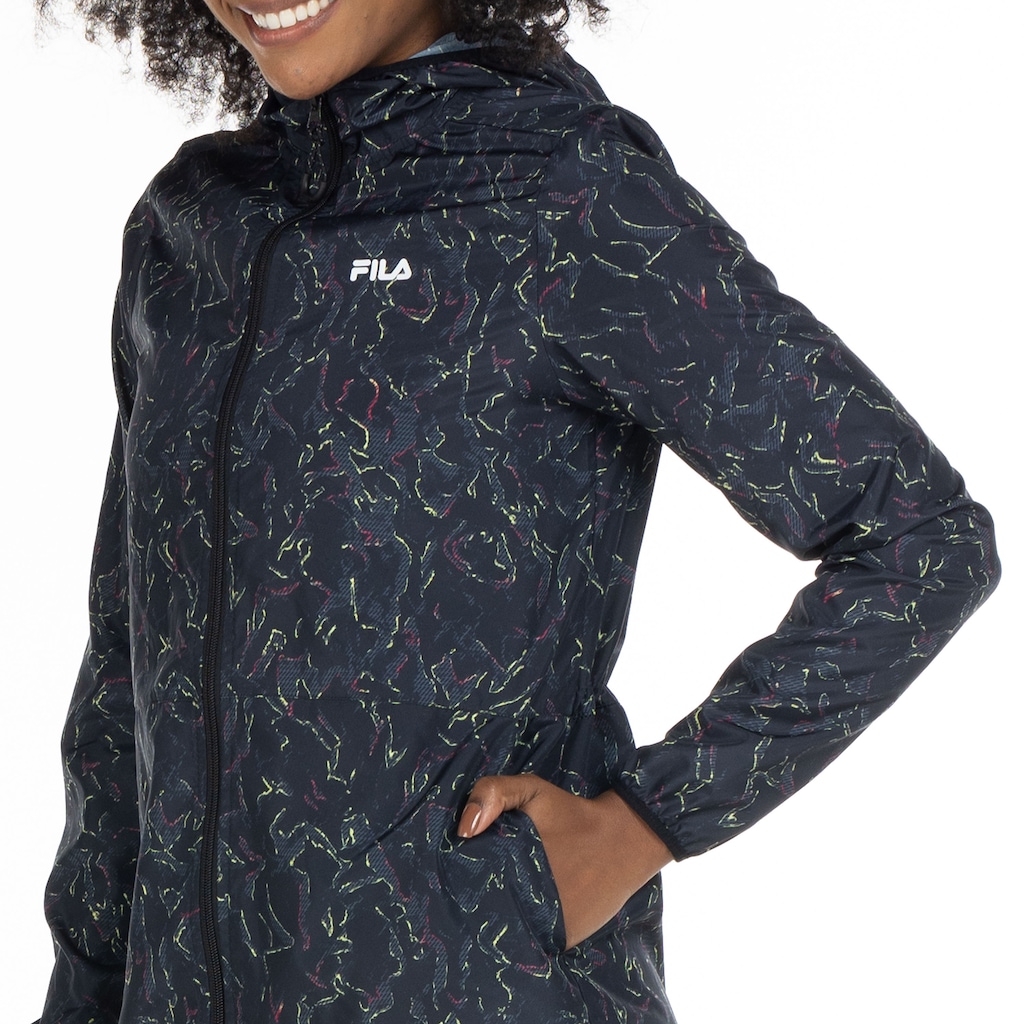 Imagem 4 do produto Jaqueta Parka Fila com Capuz Printed - Feminina