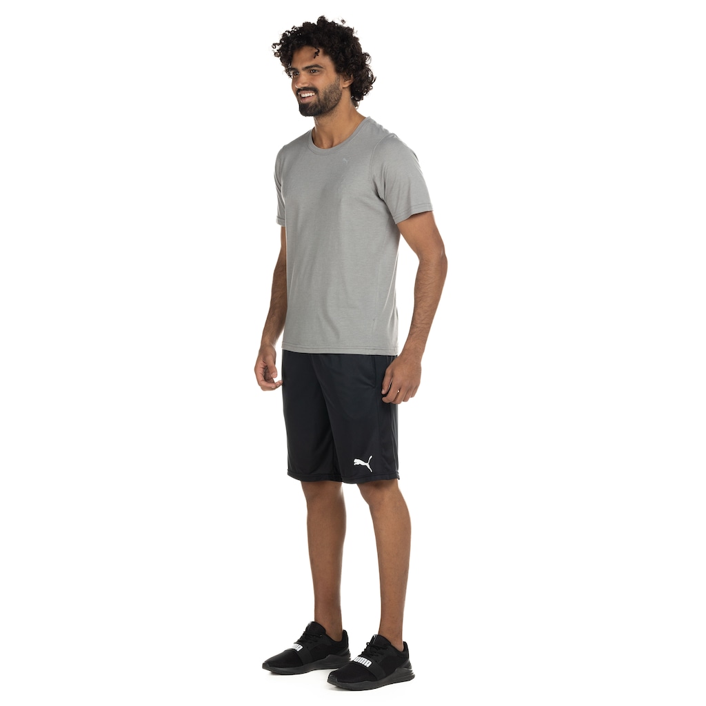 Imagem 3 do produto Camiseta Puma Manga Curta Performance Heather - Masculina