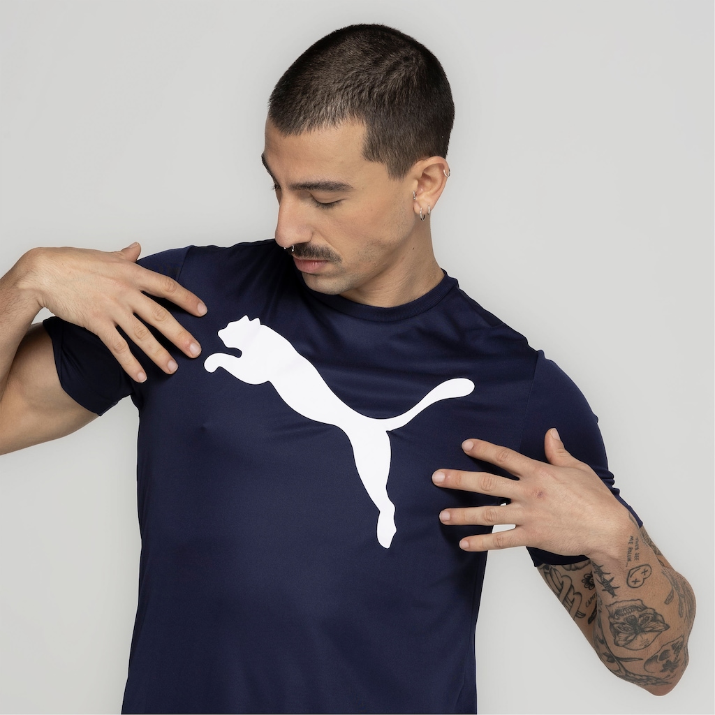 Imagem 5 do produto Camiseta Puma Manga Curta Active Big Logo - Masculina