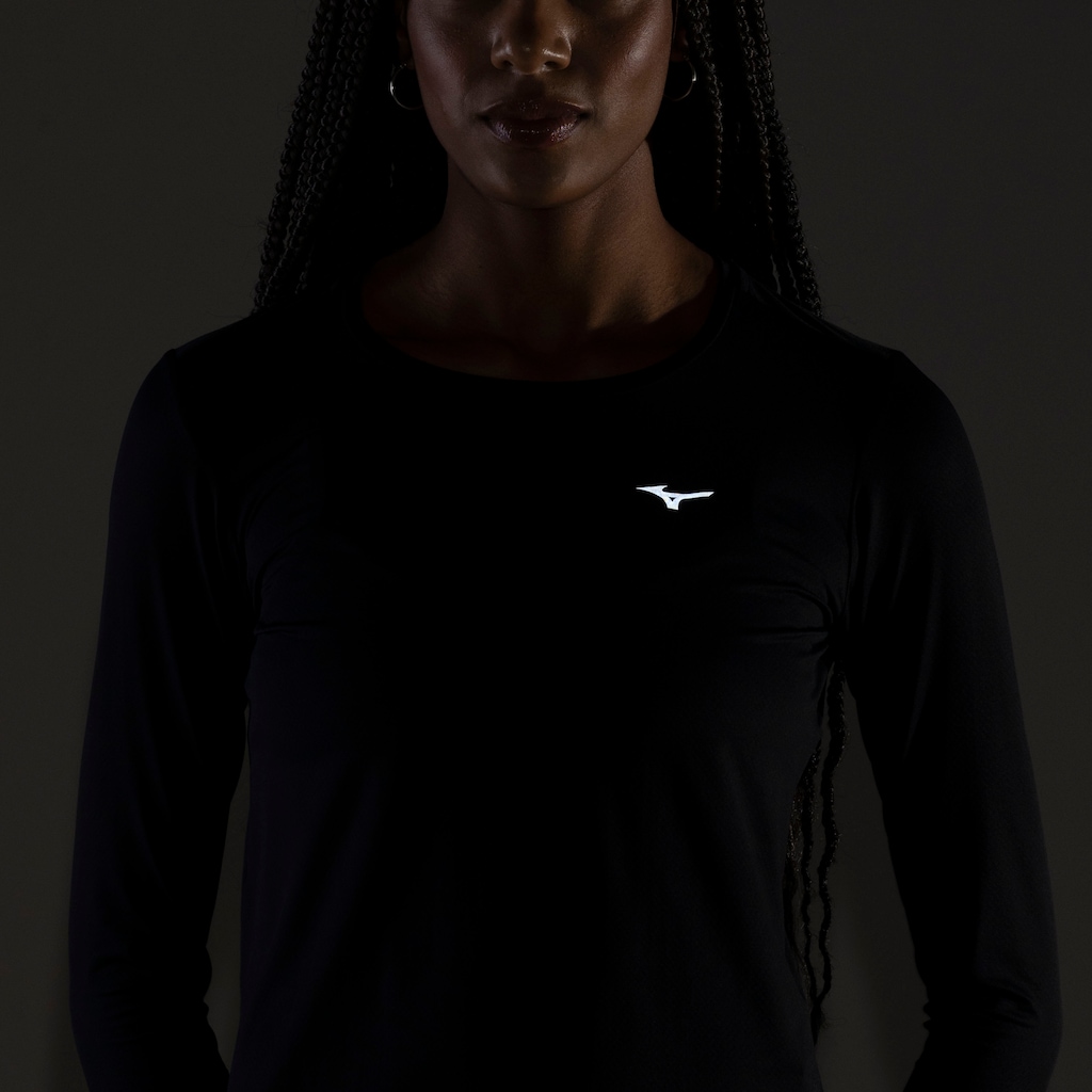 Imagem 4 do produto Camiseta Mizuno Manga Longa com Proteção UV - Feminina
