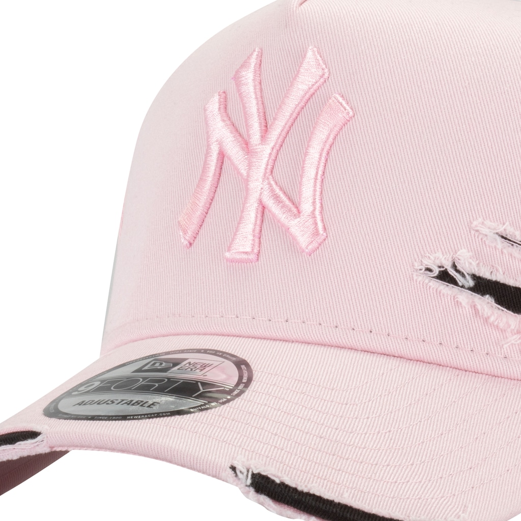 Imagem 4 do produto Boné New York Yankees MLB Aba Curva New Era 940 Strapback Destroyed - Adulto
