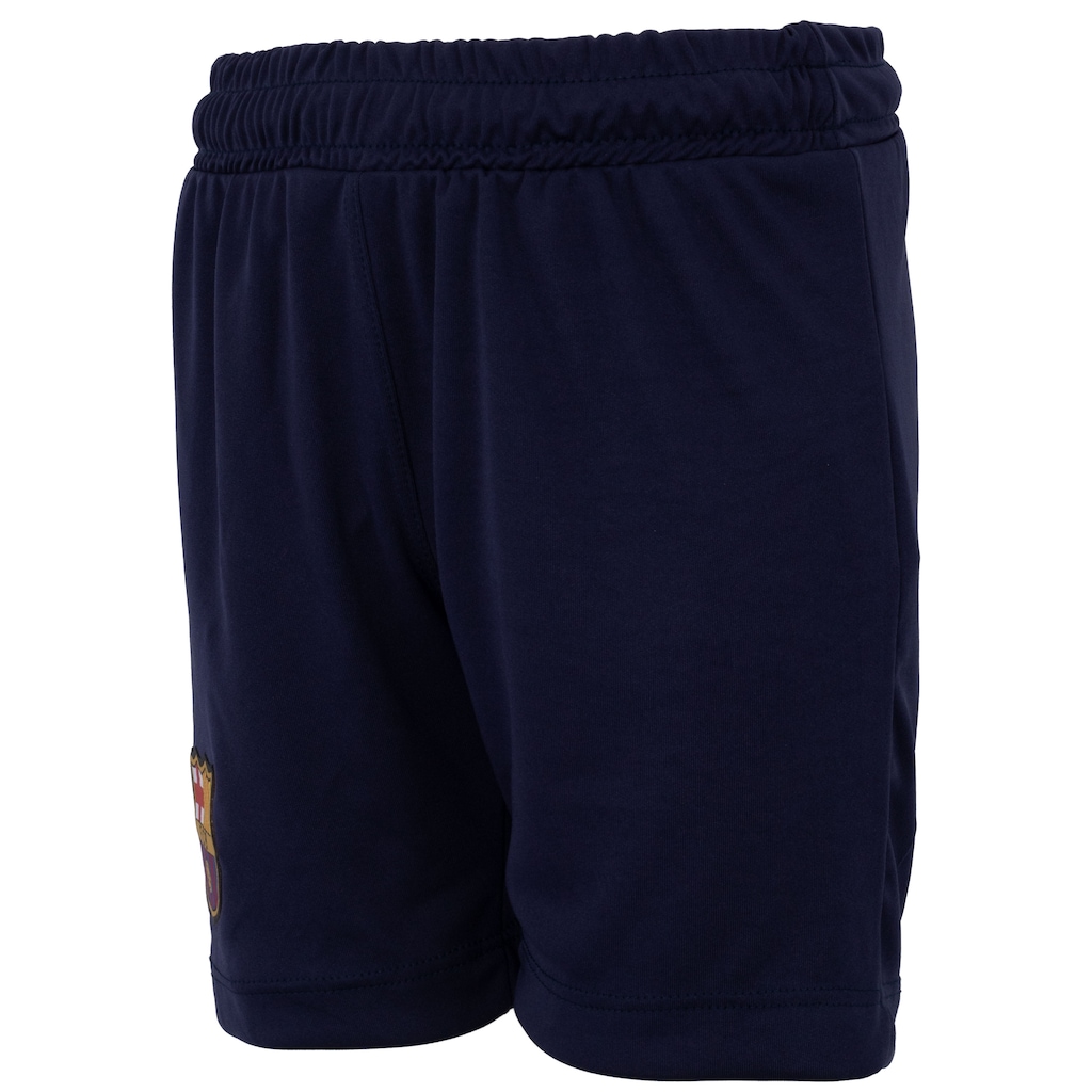 Imagem 4 do produto Kit de Uniforme de Futebol Infantil do Barcelona Camisa e Calção