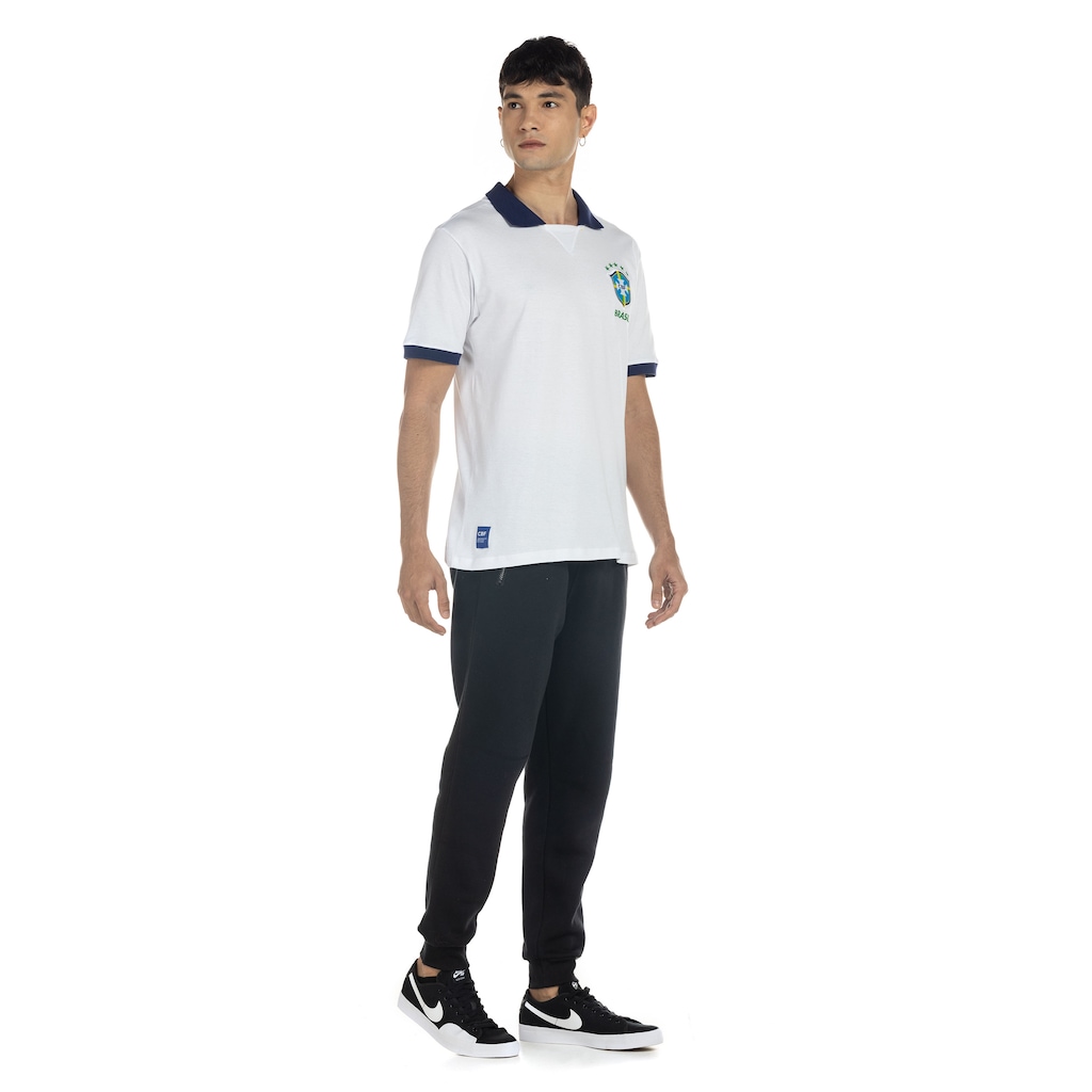 Imagem 4 do produto Camisa do Brasil Polo CBF - Masculina