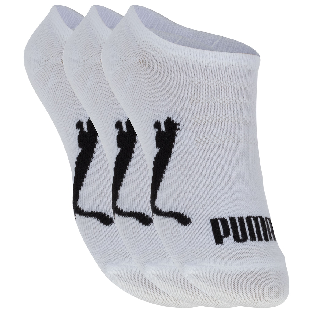 Imagem 3 do produto Kit de Meias Puma Sapatilha Invisivel com 3 Pares 25 a 28 - Infantil