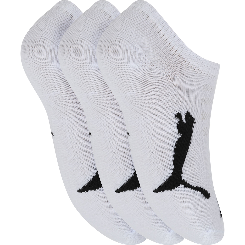 Imagem 2 do produto Kit de Meias Puma Sapatilha Invisivel com 3 Pares 25 a 28 - Infantil