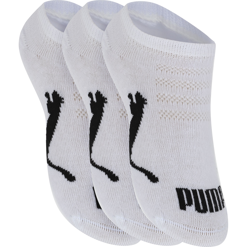 Imagem 3 do produto Kit de Meias Puma Sapatilha Invisivel com 3 Pares 25 a 28 - Infantil