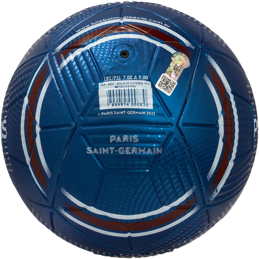 Imagem 2 do produto Bola de Futebol de Campo PSG Futebol e Magia Metálica