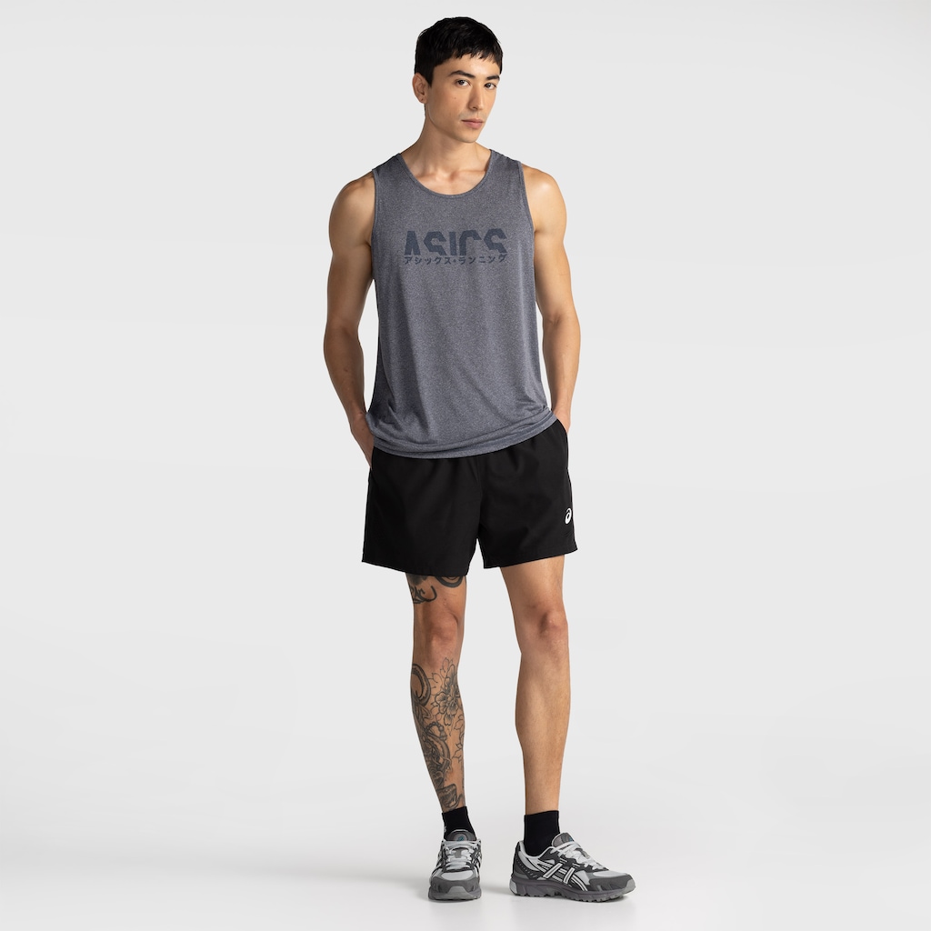 Imagem 3 do produto Short Masculino ASICS 5 Recorte Respirável Lase