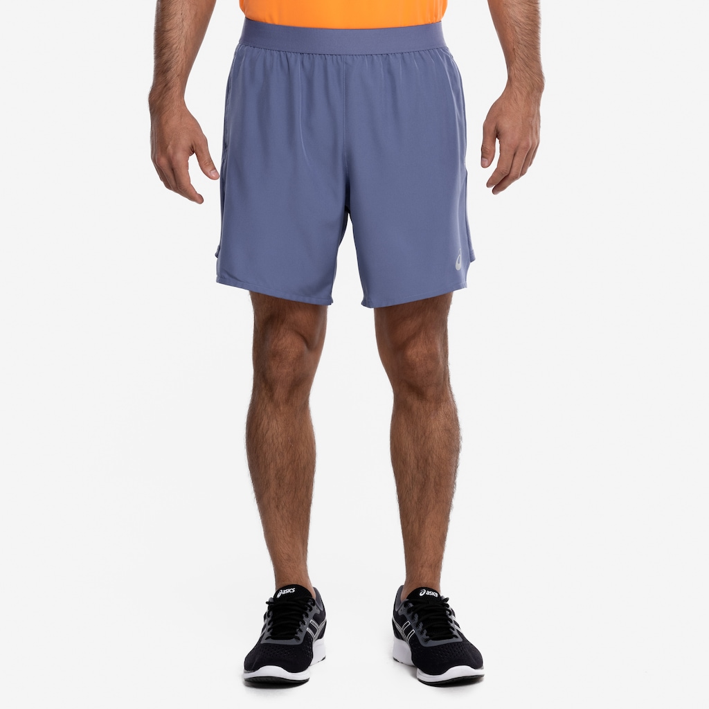 Imagem 3 do produto Bermuda ASICS Masculina 7" 2 Em 1 Mesh Lateral