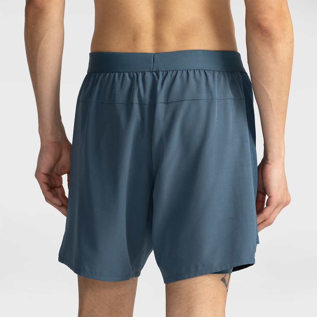 Imagem 2 do produto Bermuda ASICS Masculina 7" 2 Em 1 Mesh Lateral