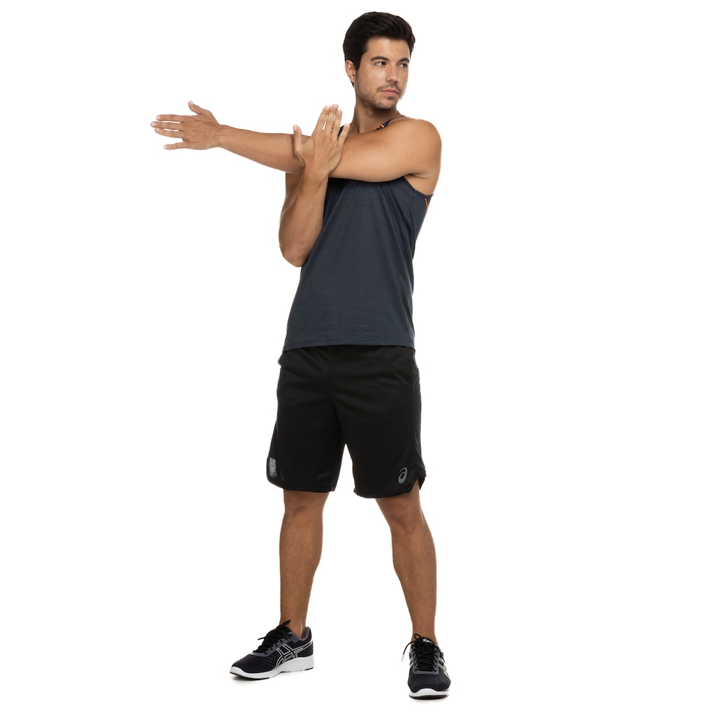 Imagem 3 do produto Bermuda Masculina Asics Malha Recorte Lateral