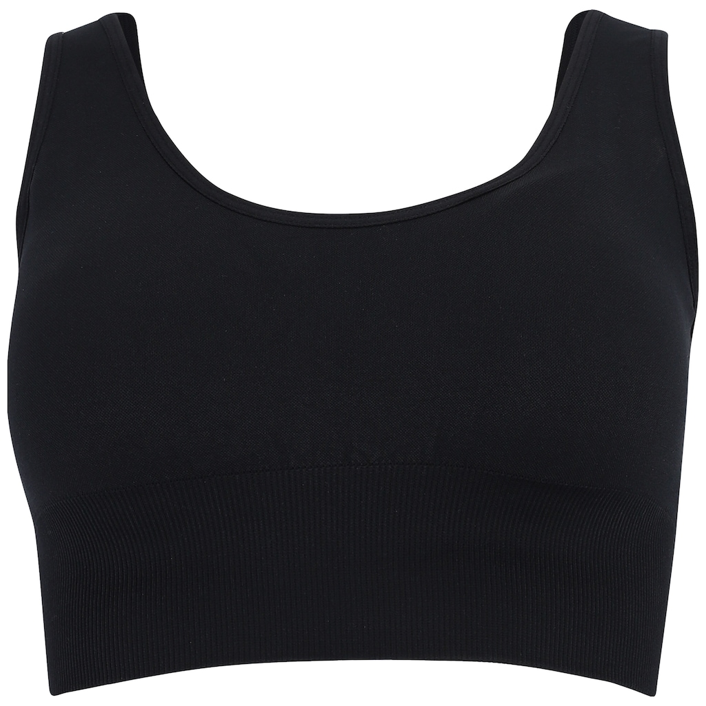 Imagem 1 do produto Top Fitness com Bojo Oxer Baixa Sustentação sem Costura Yoga - Adulto