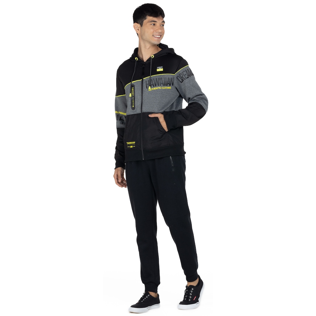 Imagem 3 do produto Jaqueta de Moletom HD com Capuz Cang Aberto 9790A - Masculina
