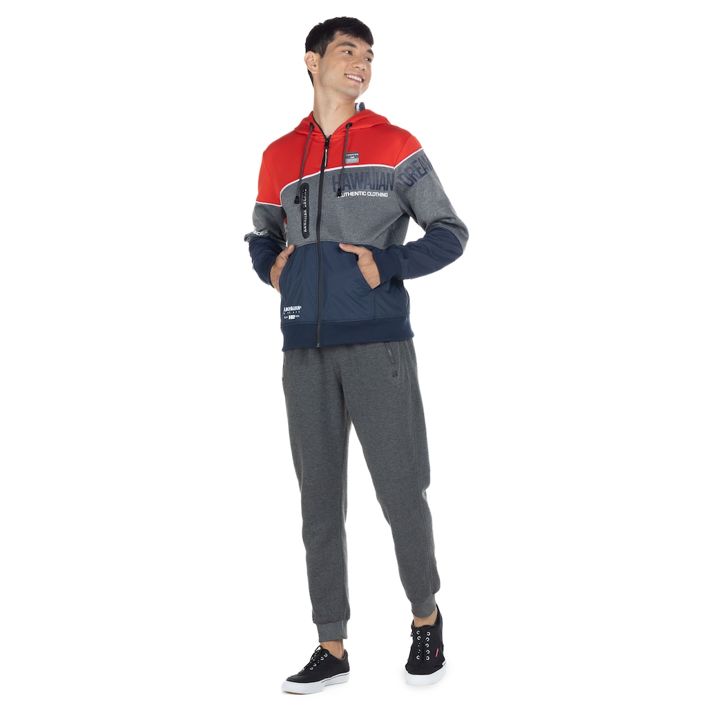 Imagem 3 do produto Jaqueta de Moletom HD com Capuz Cang Aberto 9790A - Masculina