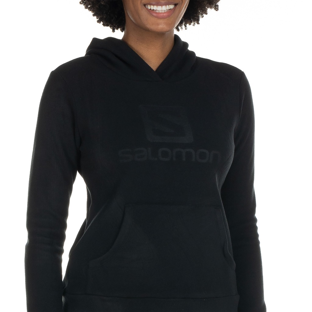 Imagem 5 do produto Blusão Salomon Feminino com Capuz Polar Hoodie