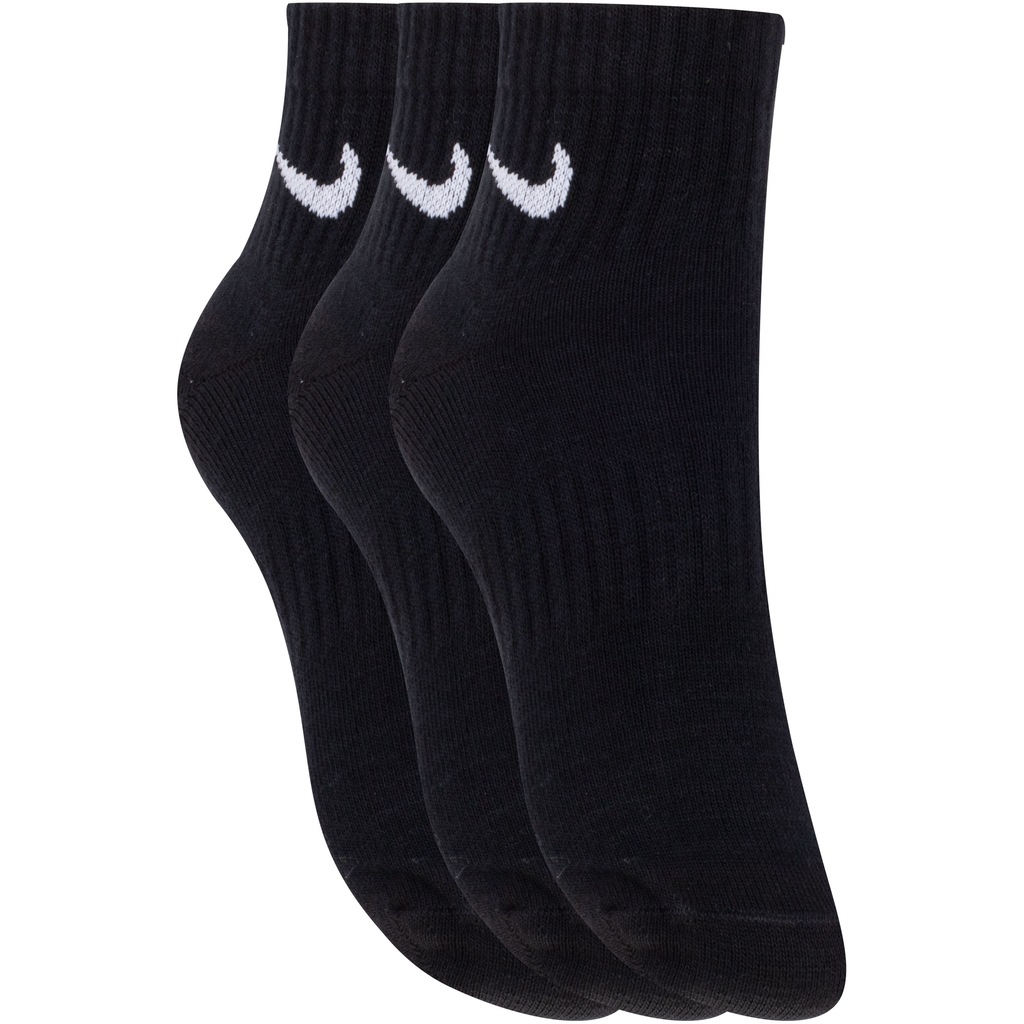 Imagem 3 do produto Kit de Meia Nike Everyday Lightweight Ankle - 3 Pares - 34 a 38