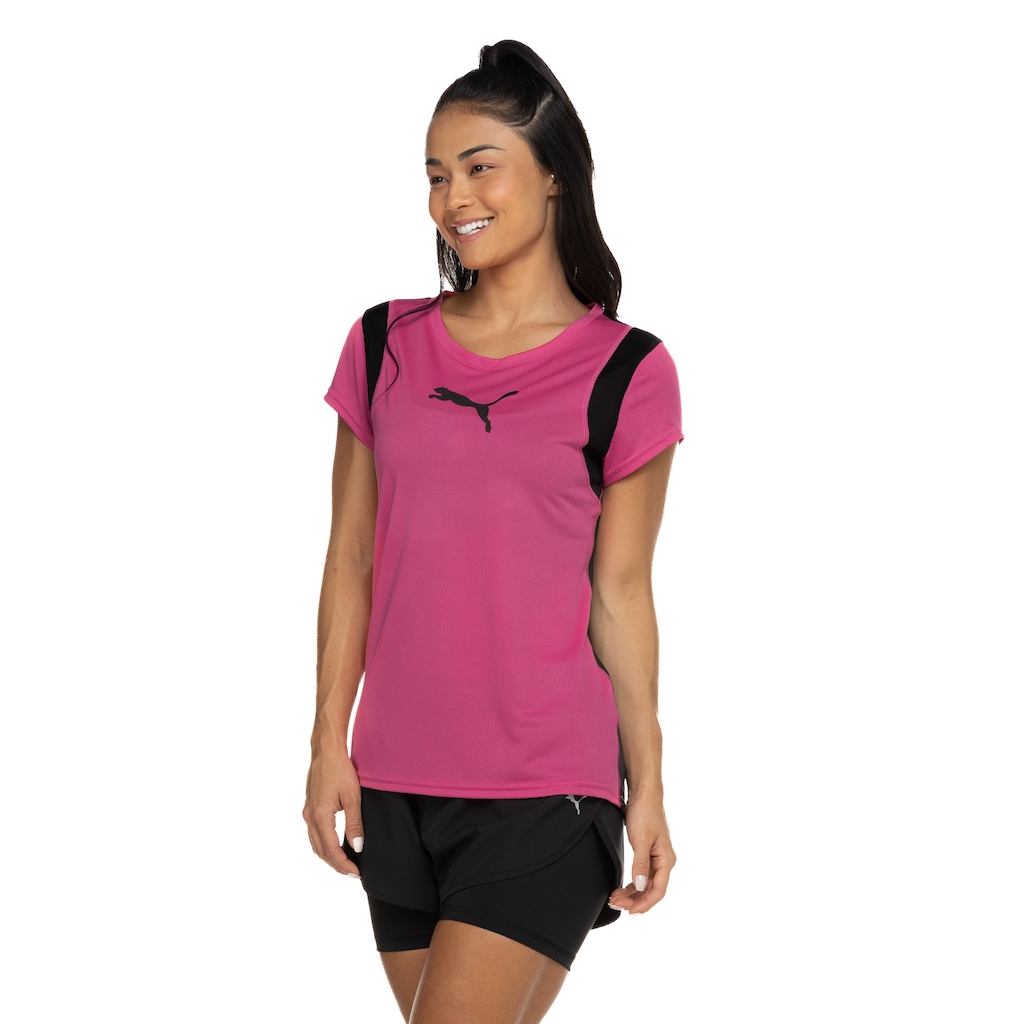 Imagem 3 do produto Camiseta Puma Manga Curta Train All Day Tee - Feminina