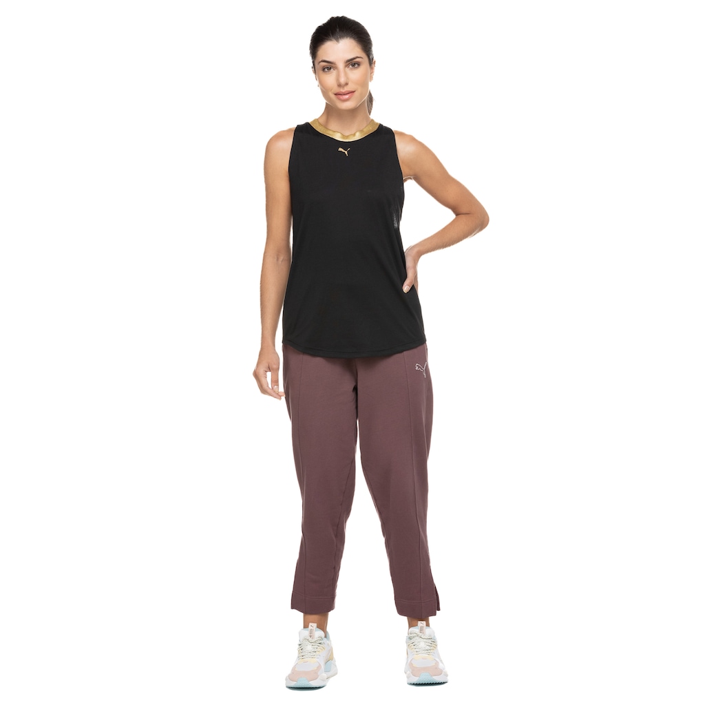 Imagem 3 do produto Camiseta Regata Feminina Puma Deco Glam Tank