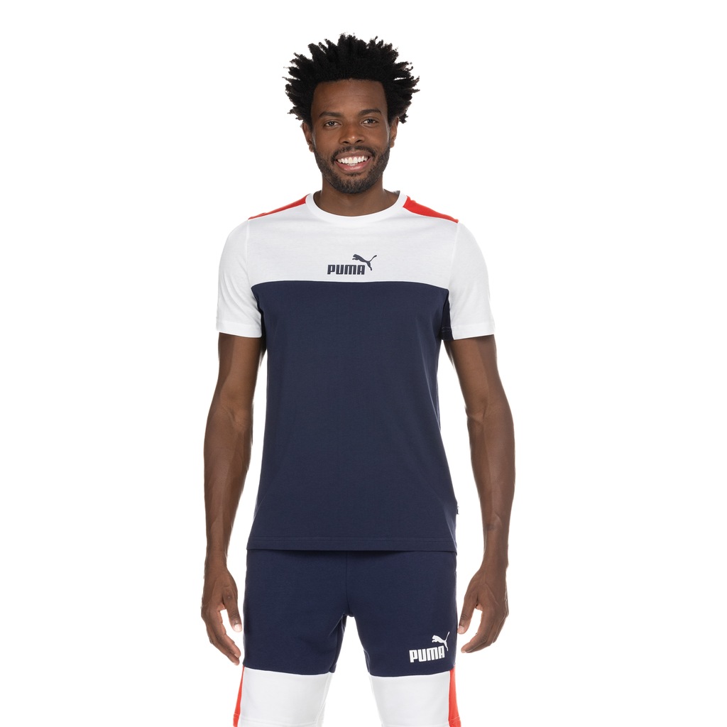 Imagem 3 do produto Camiseta Puma Manga Curta Essential Block Tee - Masculina