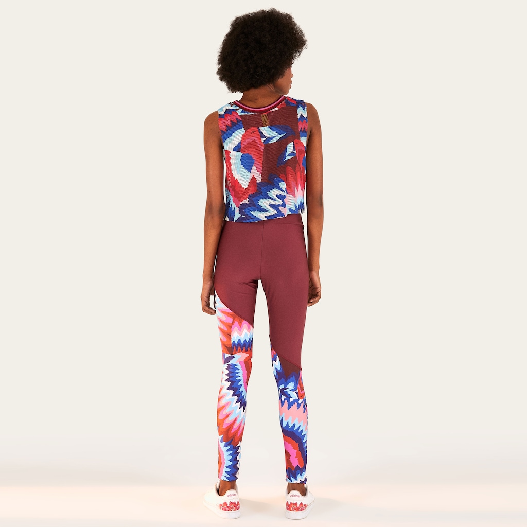 Imagem 4 do produto Camiseta Regata Feminina Farm Tela Chevron Tucanos
