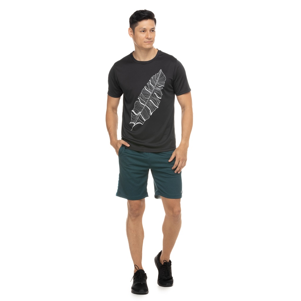 Imagem 3 do produto Camiseta Masculina Oxer Manga Curta Cava Tradicional Estampa Folha