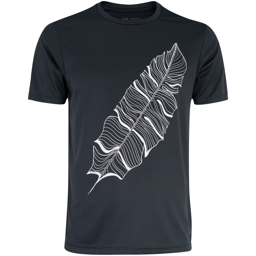Imagem 4 do produto Camiseta Masculina Oxer Manga Curta Cava Tradicional Estampa Folha