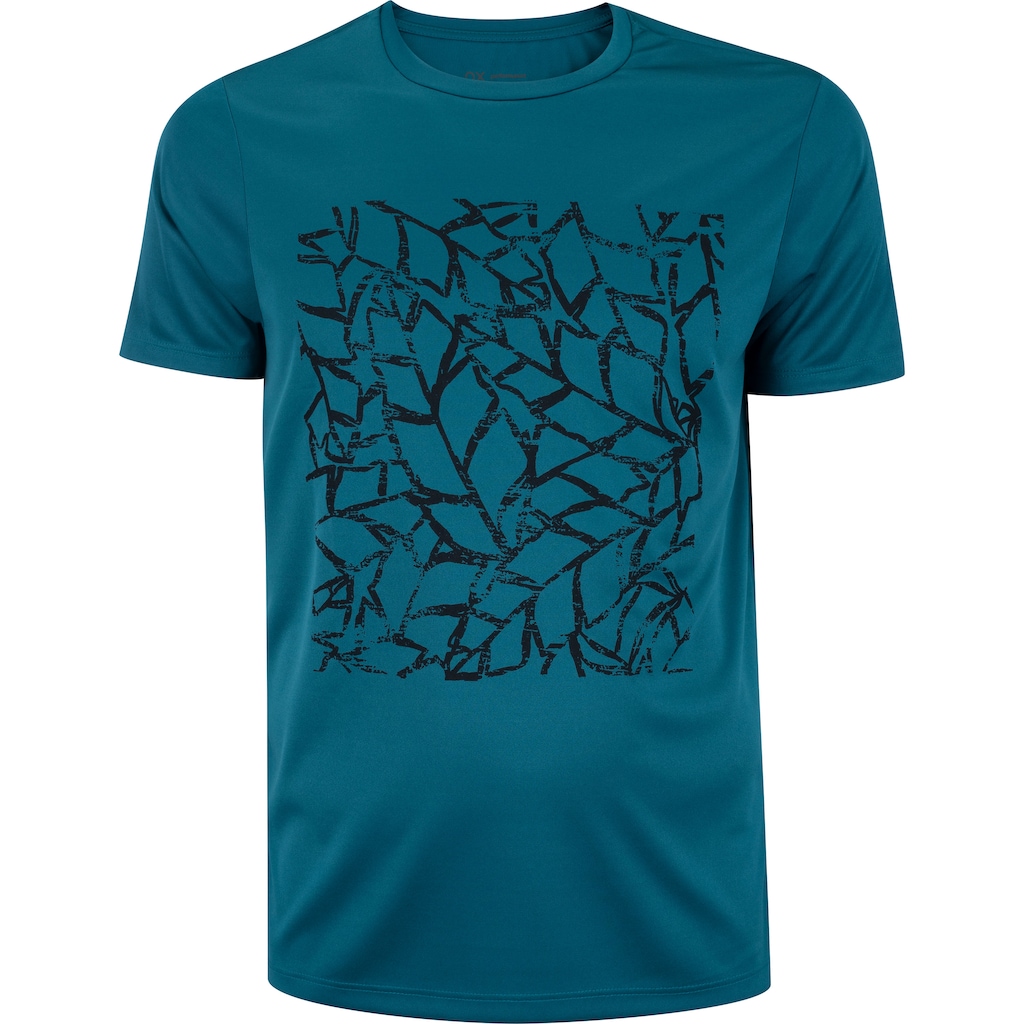 Imagem 1 do produto Camiseta Masculina Oxer Manga Curta Cava Tradicional Estampa Floresta