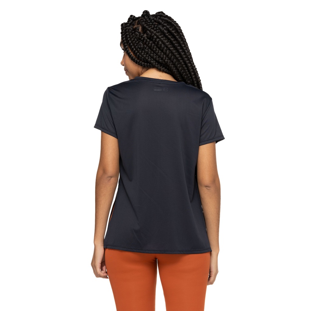 Imagem 2 do produto Camiseta Respirável Cava Tradicional Oxer Manga Curta com Abertura Lateral - Feminina