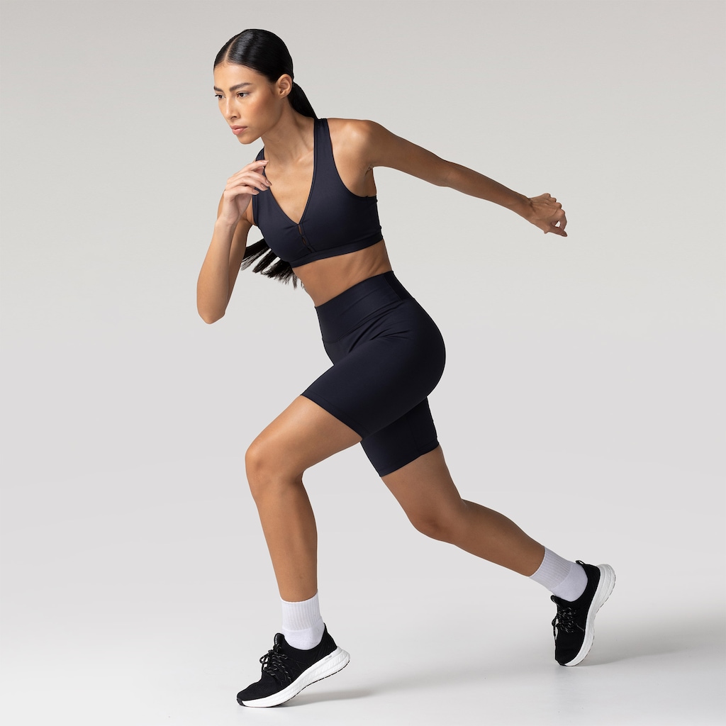 Imagem 4 do produto Bermuda Cós Baixo e Média Compressão Feminina Oxer Aerobic