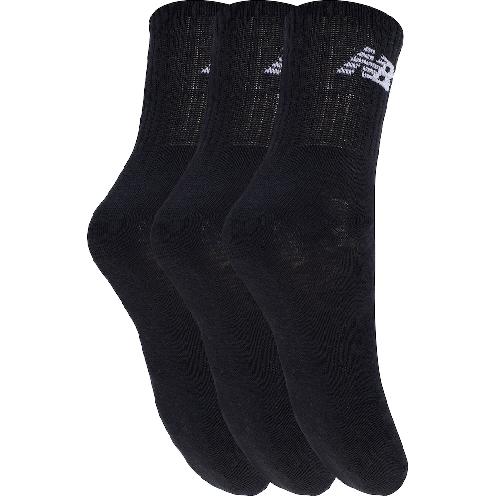 Imagem 2 do produto Kit de Meias New Balance Cano Alto - 3 Pares - Adulto