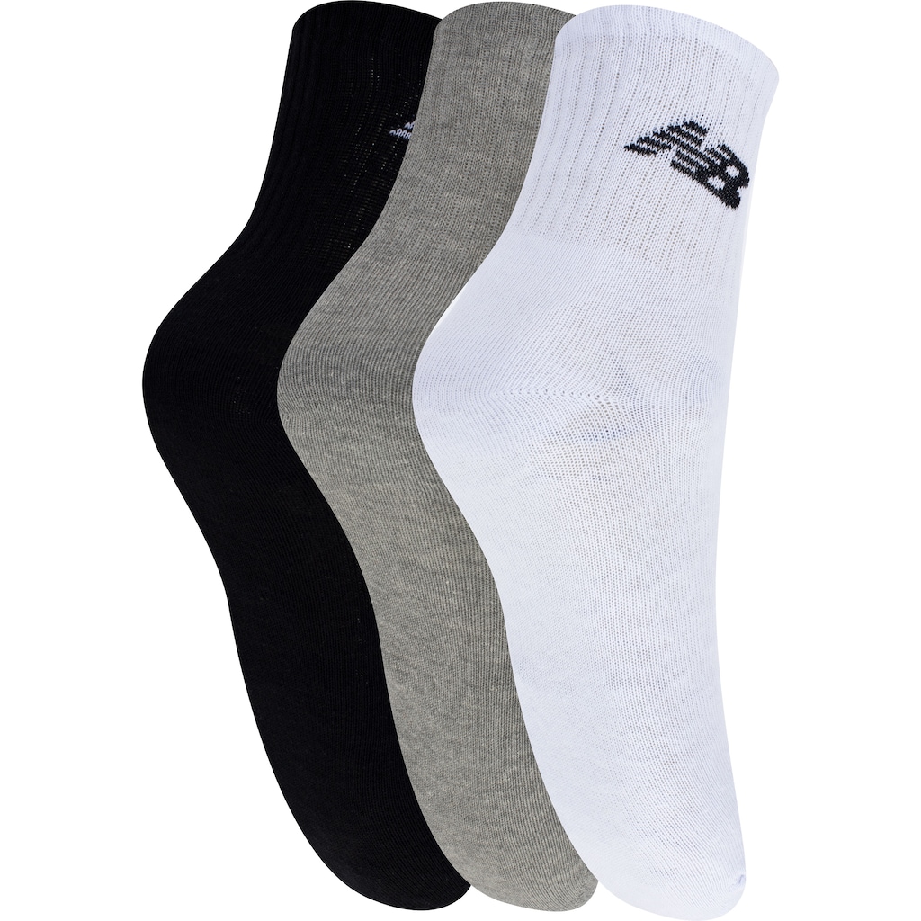 Imagem 2 do produto Kit de Meias New Balance Cano Alto - 3 Pares - Adulto