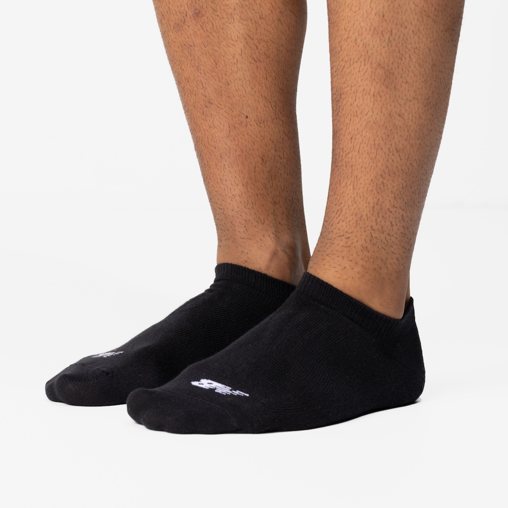 Imagem 3 do produto Kit de Meias New Balance Cano Invisível - 3 Pares - Adulto