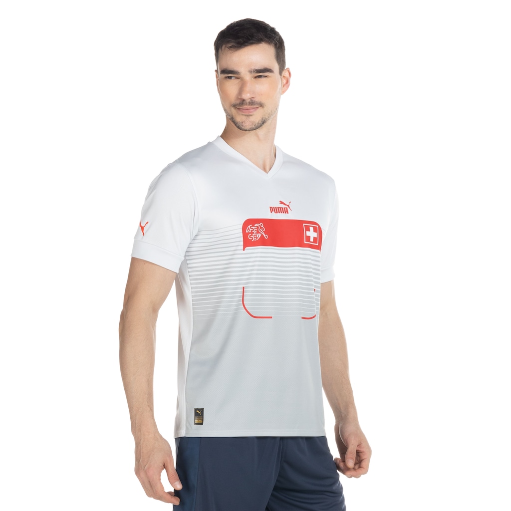 Imagem 3 do produto Camisa da Seleção Suiça II 22/23 Torcedor Puma - Masculina