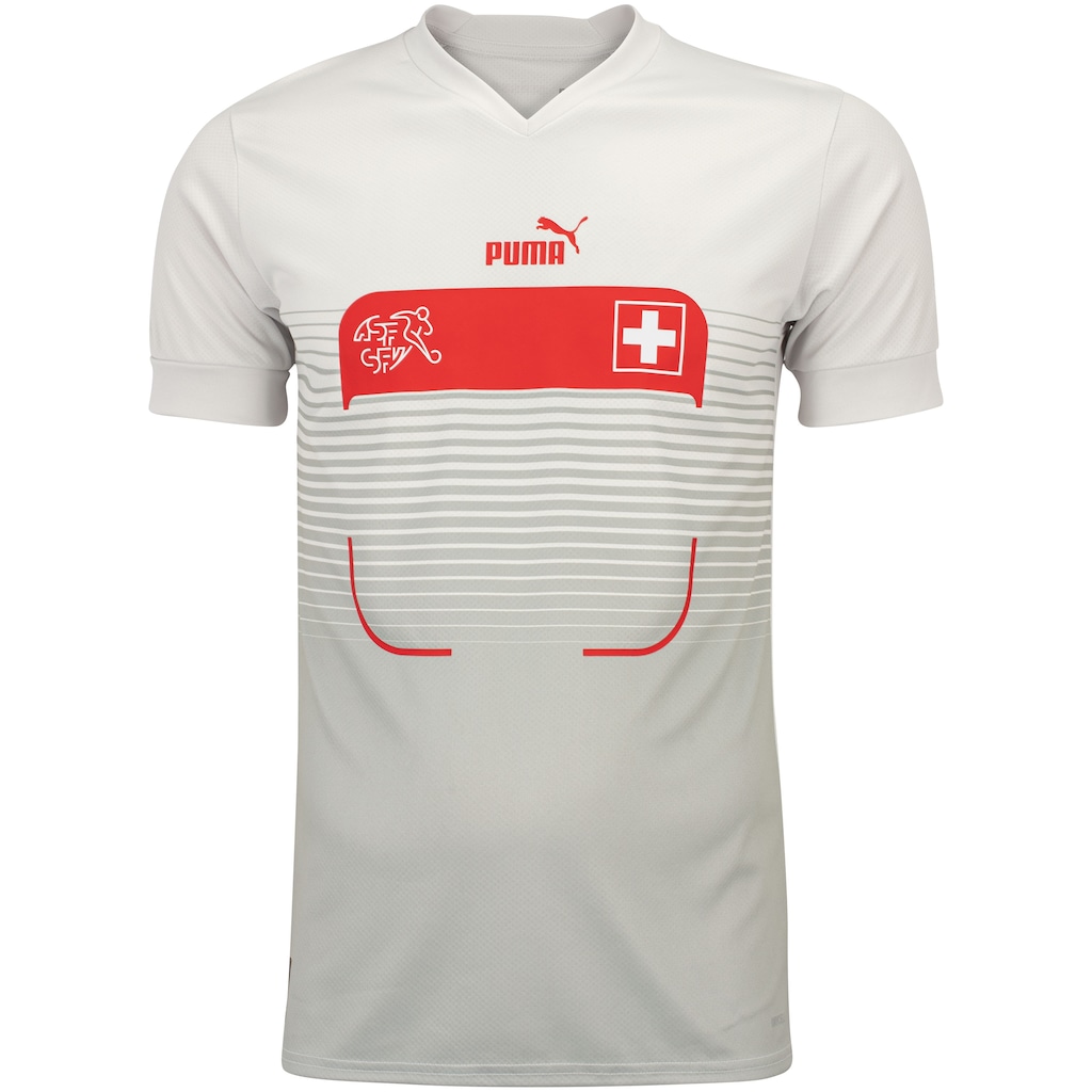 Imagem 4 do produto Camisa da Seleção Suiça II 22/23 Torcedor Puma - Masculina