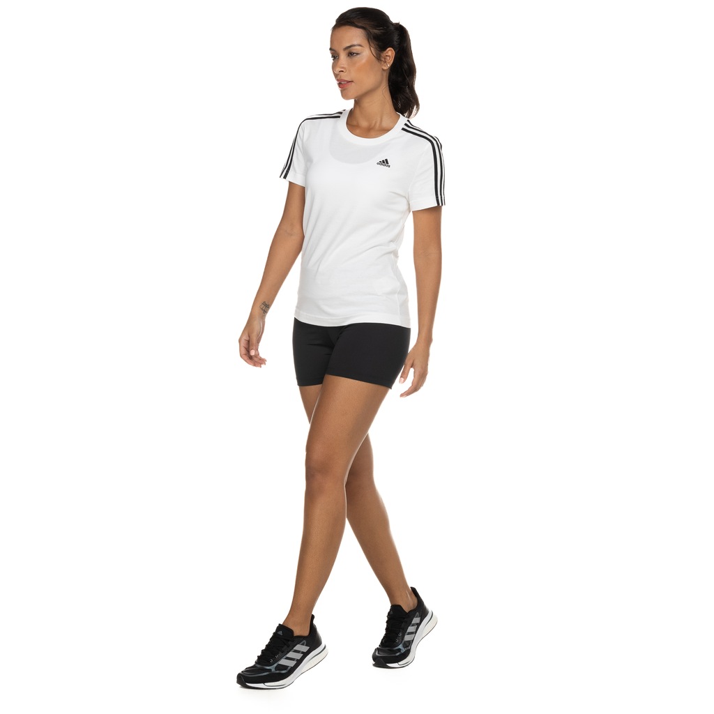 Imagem 4 do produto Camiseta adidas Manga Curta 3 Listras - Feminina