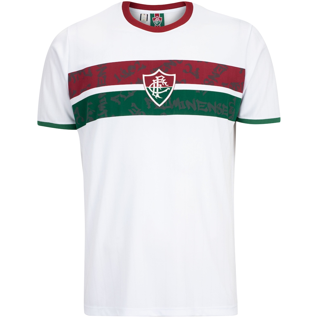 Imagem 4 do produto Camiseta do Fluminense 22 Masculina Braziline Stencil