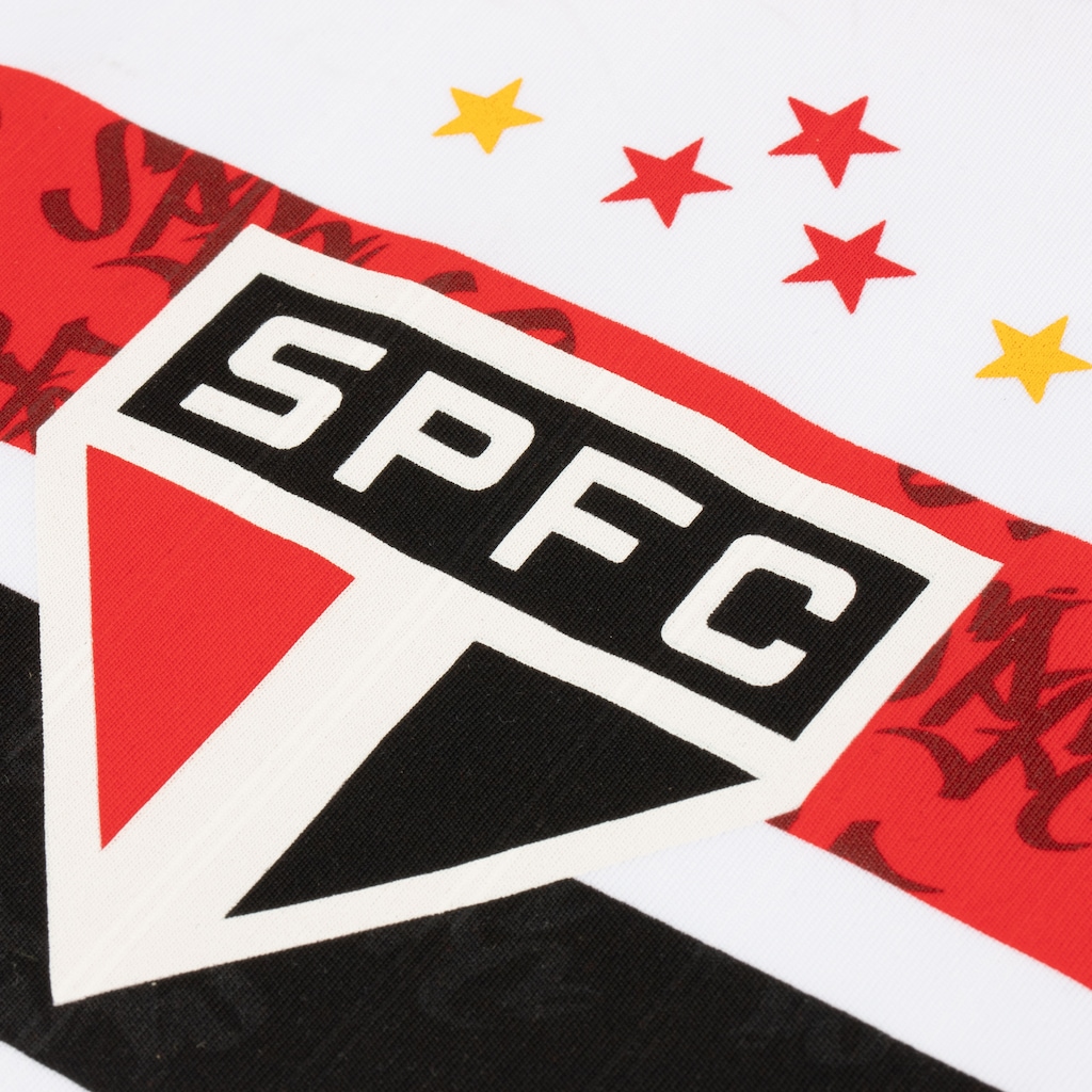 Imagem 3 do produto Camiseta do São Paulo 22 Infantil Braziline Stencil