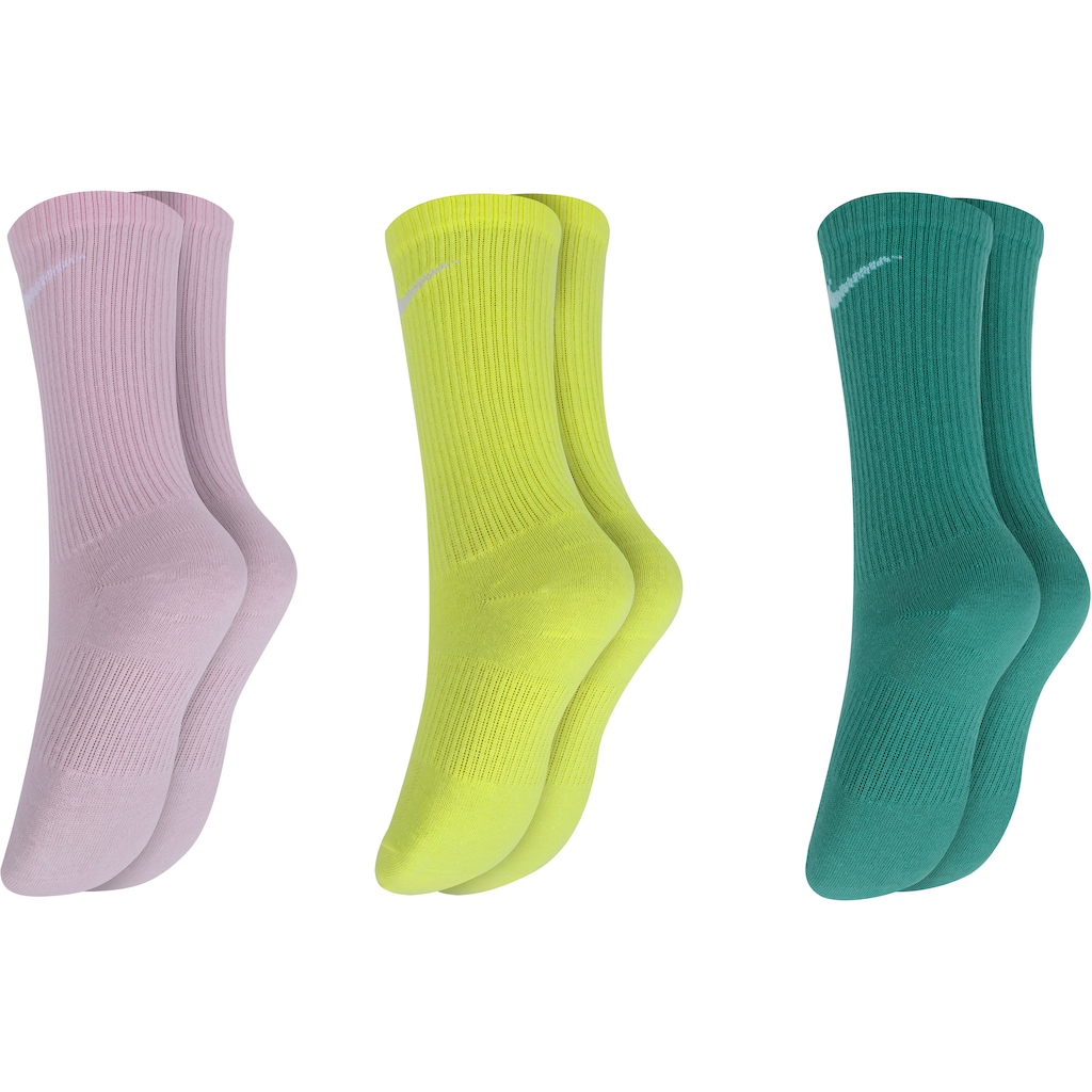 Imagem 2 do produto Kit de Meias Nike Everyday Plus Lightweight Crew - Adulto - 3 Pares