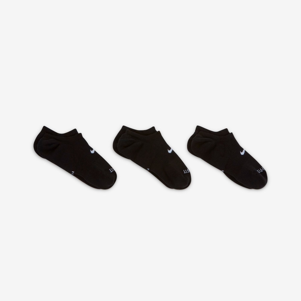 Imagem 4 do produto Kit de Meia Nike Everday Plus CUSH FOOTIE - Adulto - 3 Pares