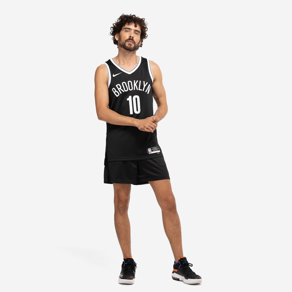 Imagem 3 do produto Camiseta Regata Brooklyn Nets NBA Nike Icon Edition 22/23 Masculina