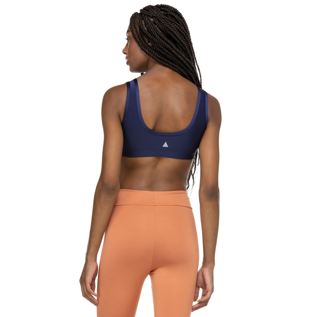Imagem 2 do produto Top Fitness sem Bojo Lauf Baixa Sustentação Basic Alças - Adulto
