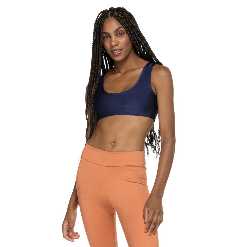 Imagem 3 do produto Top Fitness sem Bojo Lauf Baixa Sustentação Basic Alças - Adulto