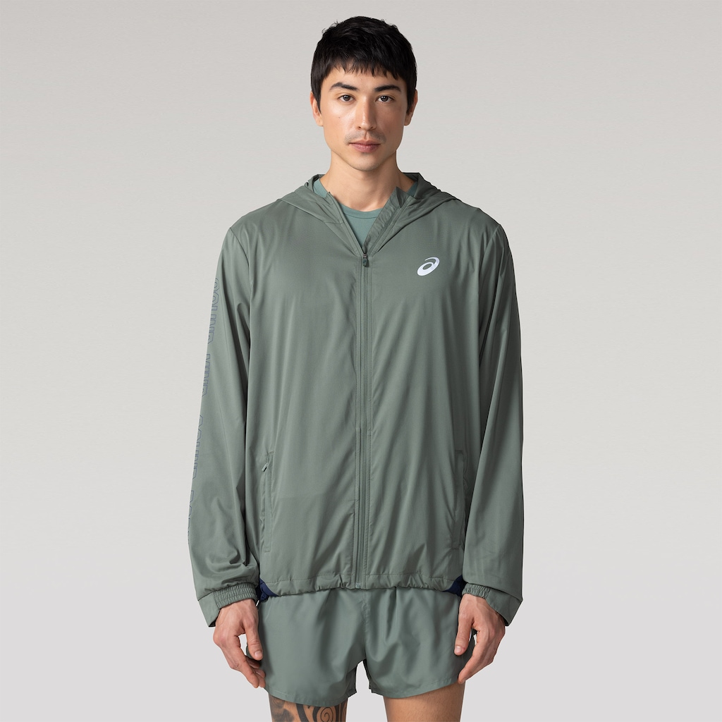 Imagem 4 do produto Jaqueta Masculina ASICS com Capuz Icon Packable