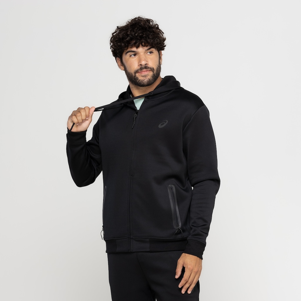 Imagem 2 do produto Conjunto de Agasalho Masculino ASICS Interlock Bolso Fusionado