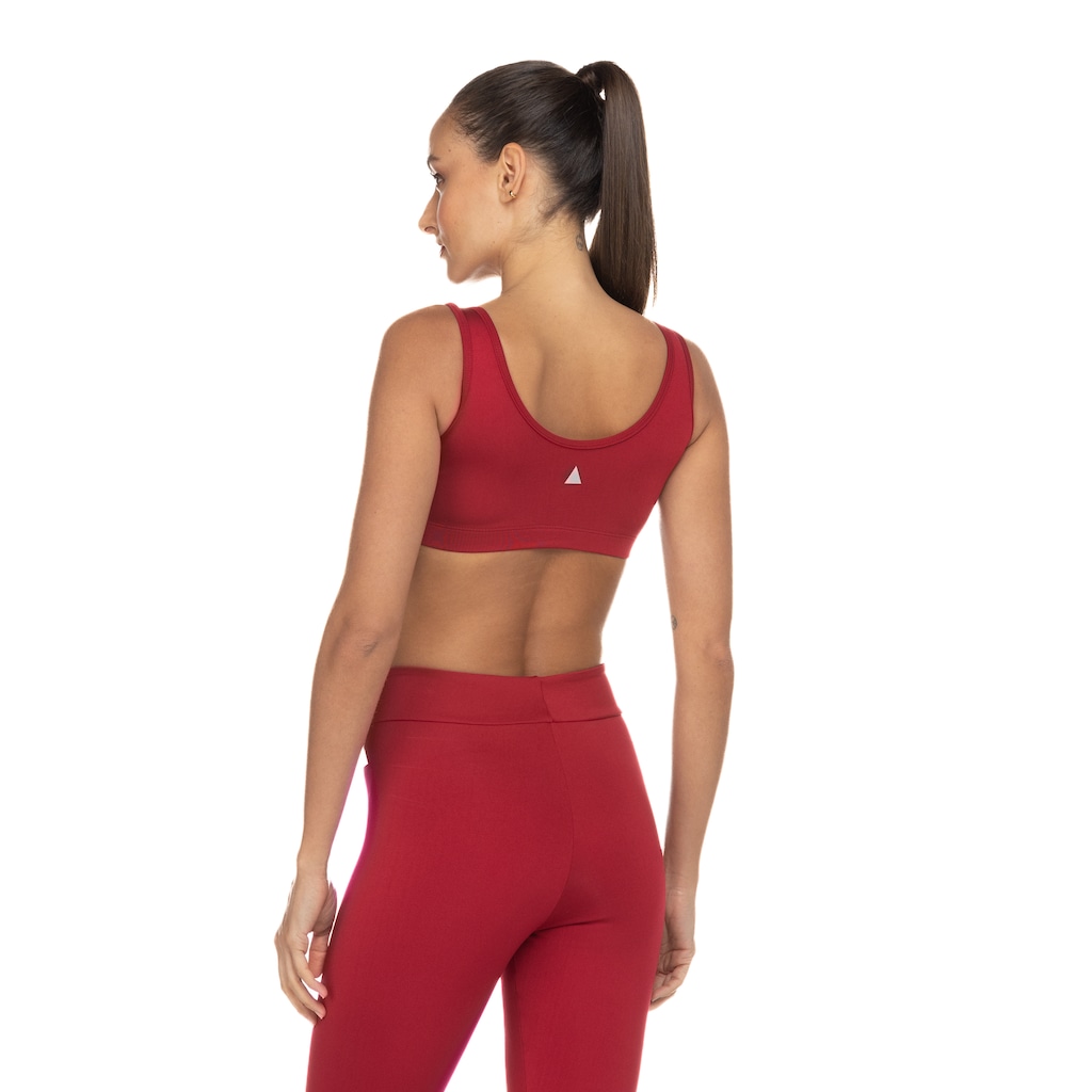 Imagem 2 do produto Top Fitness Lauf Sem Bojo Baixa Sustentação Basic Color - Adulto