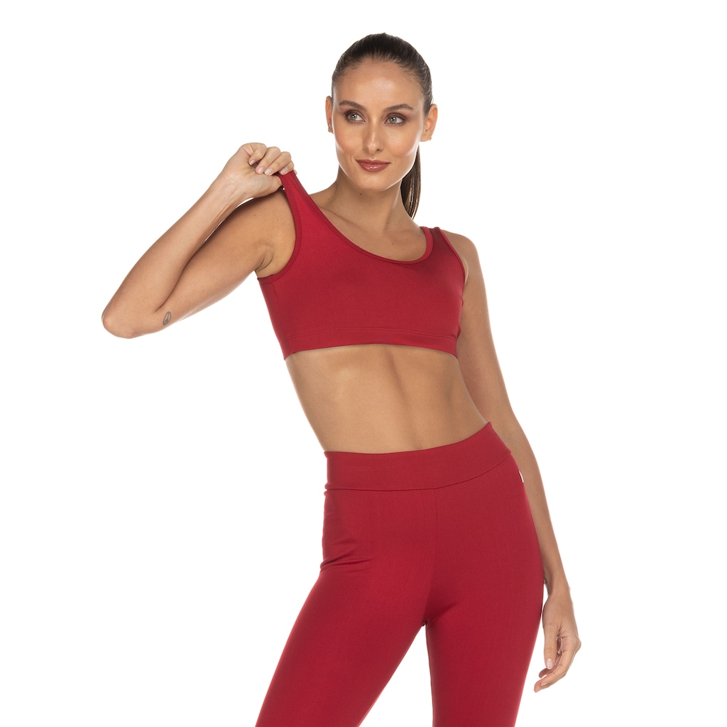 Imagem 3 do produto Top Fitness Lauf Sem Bojo Baixa Sustentação Basic Color - Adulto