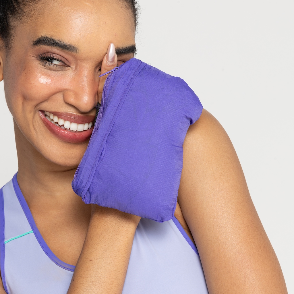 Imagem 4 do produto Jaqueta Corta-Vento Feminina Oxer com Capuz Run Faster Packable