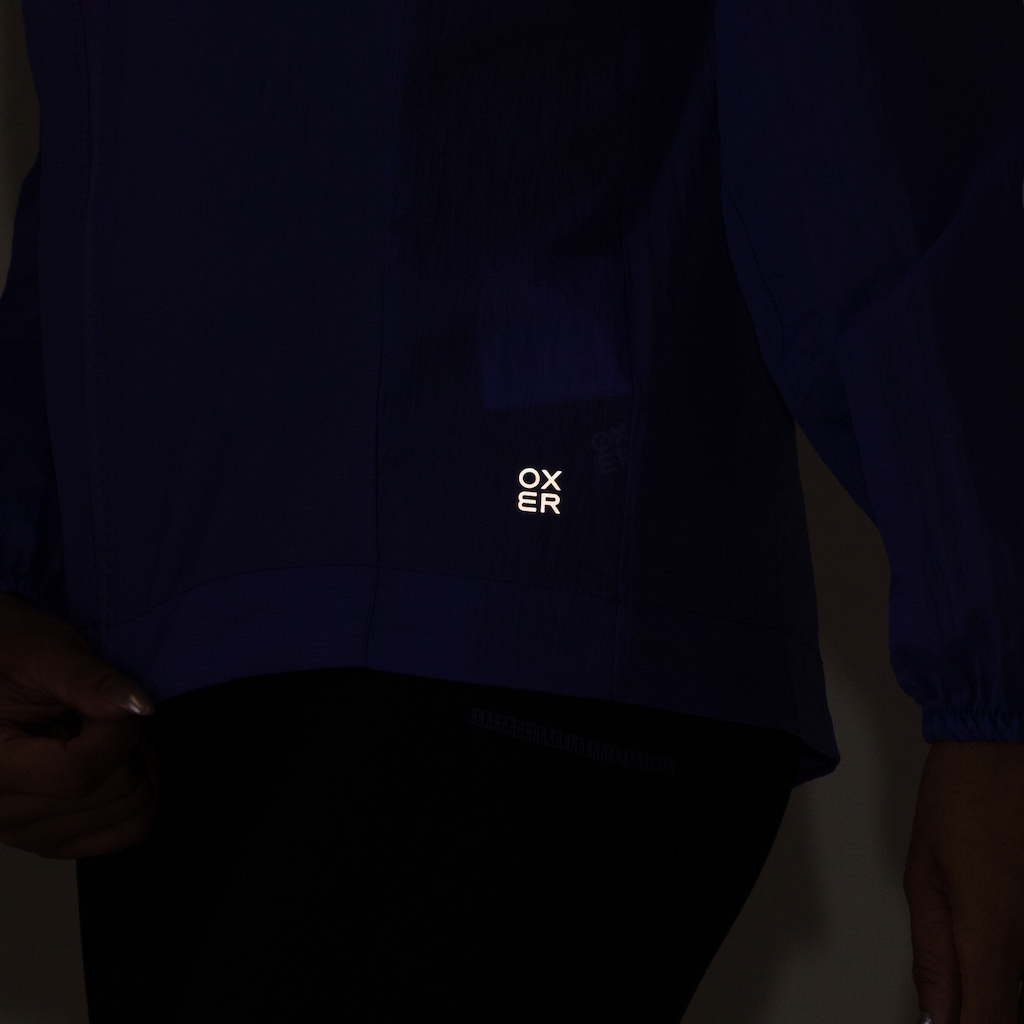 Imagem 5 do produto Jaqueta Corta-Vento Feminina Oxer com Capuz Run Faster Packable