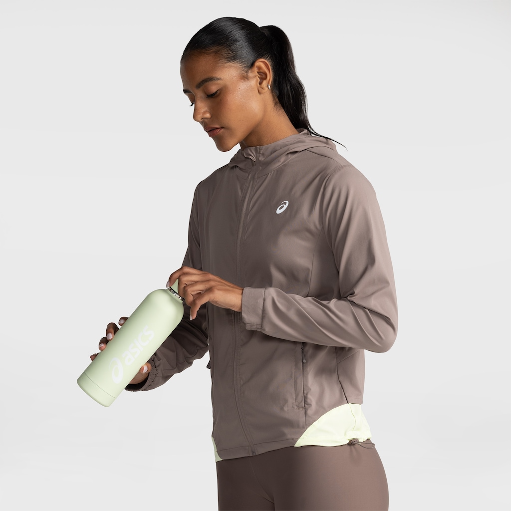Imagem 1 do produto Jaqueta ASICS com Capuz Icon Packable - Feminina